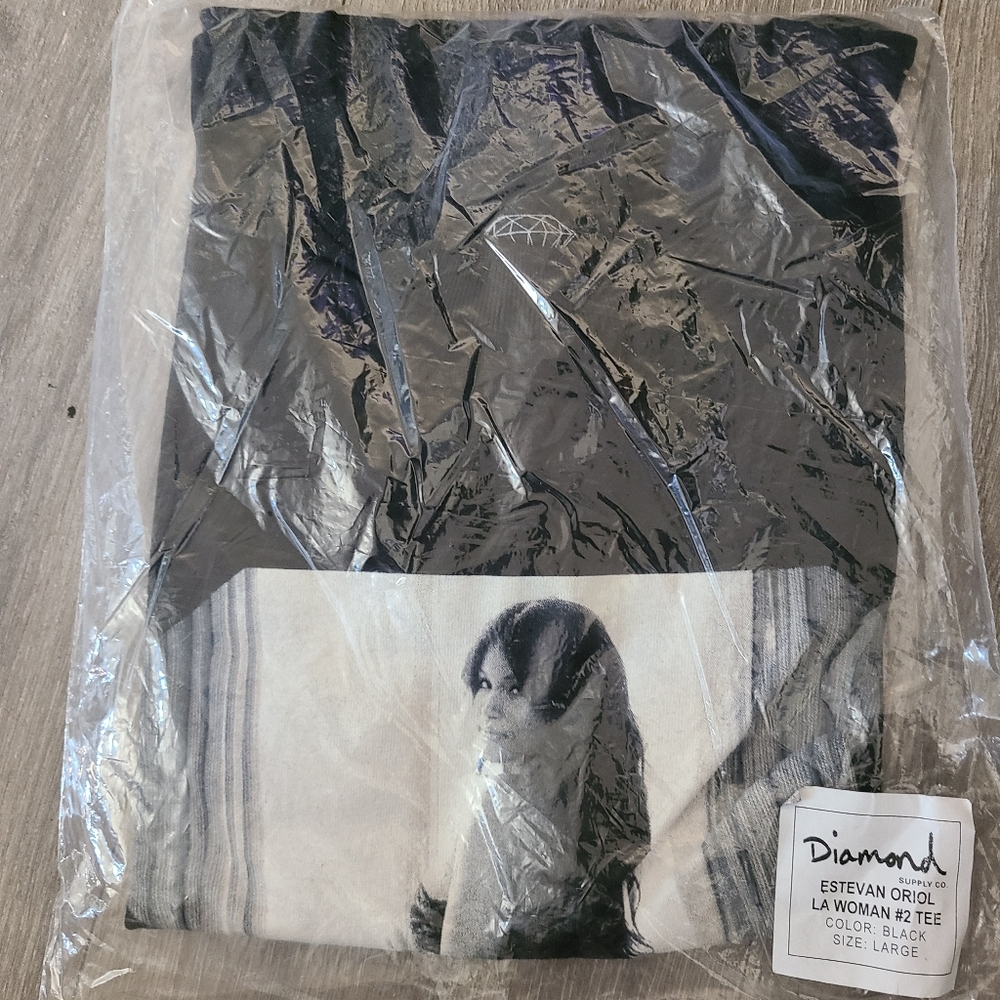 Diamond Supply Co. X Estevan Oriol Limited Edition LA Woman #2 T-Shirt Sz. LARGE